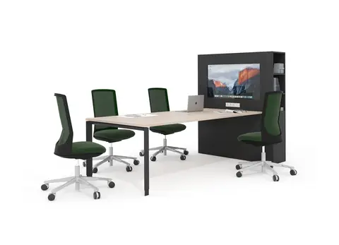 Meta:Island, table, conference room furniture