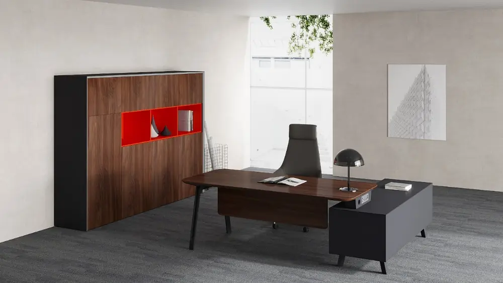 OPUS 2.0, desk, executive office furniture