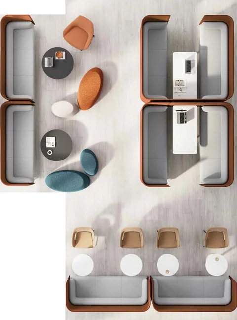 Tranquo, acoustic pod, lounge furniture