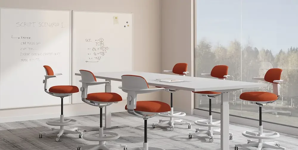 NEC chair seen from a second angle