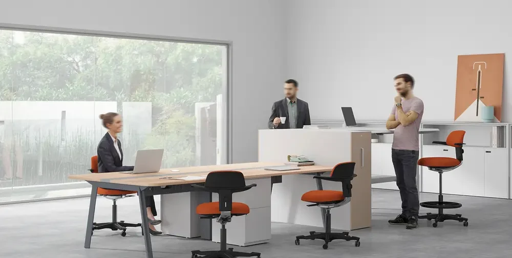 NEC chair in a finished space