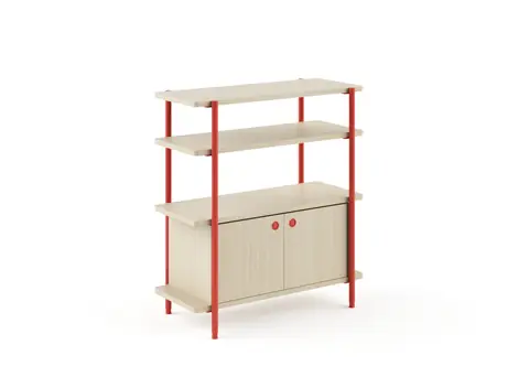 FLEX Storage Cabinet with Doors, shelving, storage furniture