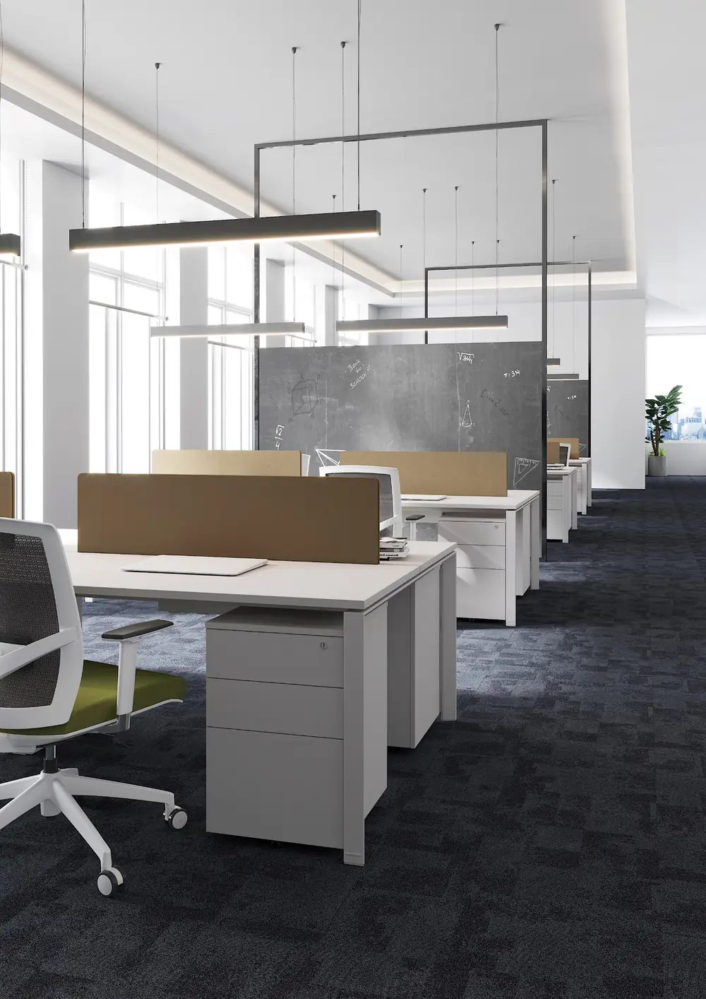 Meta pedestal in a finished space