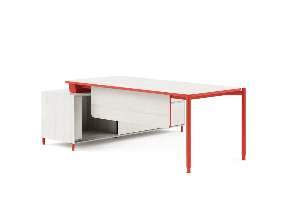 Side cabinet credenza seen from a second angle