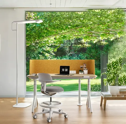 Trio, desk, workstations furniture
