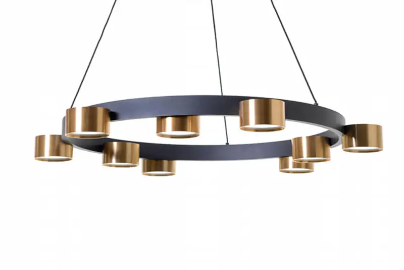 NIKORound 9, ring, ceiling hanging lighting