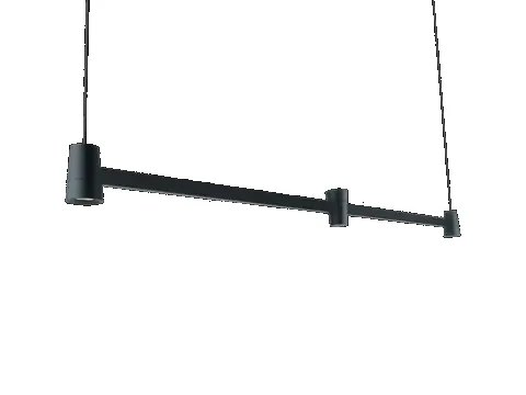 Segno, linear, ceiling hanging lighting
