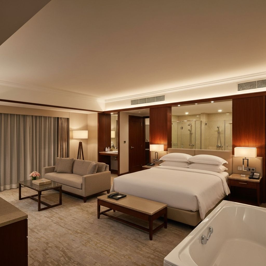 Resort Mock-Up Rooms