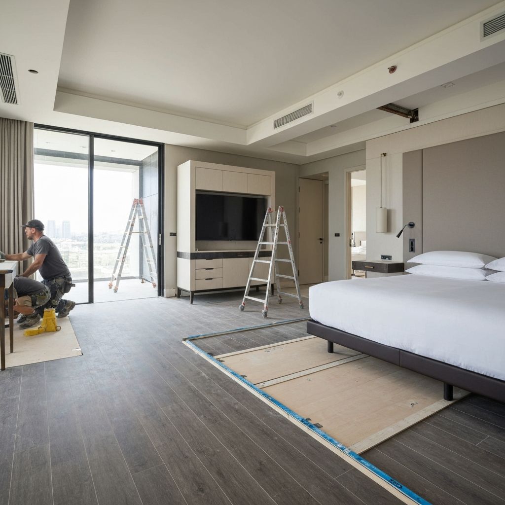 Resort Mock-Up Rooms detail 1